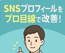 あなたのSNS・自己紹介を添削します！ます SNSや副業で好印象を与えたい人にお任せください！ イメージ1