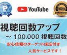 SNSで、YouTube再生回数を大量増加させます 最低10,000視聴回から、増加させる大規模プロモーション イメージ1