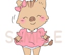 商用OK!可愛らしく愉快な生き物イラスト描きます 記念日やアイコンなどに!キャラクター寄りのタッチで描きます! イメージ3