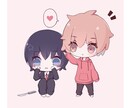 イラスト制作、Pv制作します 絵柄がかわいい系です。ちびキャラとくい～ イメージ4