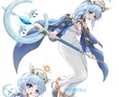 キャラデザイン、立ち絵イラストを制作します TRPG、IRIAMなどの立ち絵にご利用ください！ イメージ8
