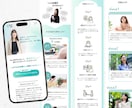 3名様限定★Canvaで伝わるLPを制作します 初めての方でも安心！ご自身で編集が可能です。 イメージ2