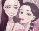 可愛くておしゃれなイラスト作成します SNS用のアイコンやヘッダーや1枚絵など୨୧ イメージ4