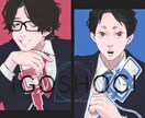 最短2日納品、似顔絵イラストお描きいたします 3次元ならおまかせ！ご本人様に可愛くお似せ致します！ イメージ9