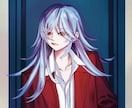 厚塗りで魅力あるイラストを描きます 耽美、中性的な男性キャラクターなどお任せください。 イメージ1