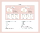 両家顔合わせのしおり作ります ［5部セット］ポップでかわいい両家顔合わせのしおりです☺︎ イメージ3
