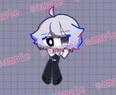 ポップでかわいいsdイラスト描きます 商用利用無料、個性的でかわいいイラスト制作します！ イメージ4