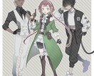 立ち絵などのイラスト制作いたします 老若男女、様々なキャラクターに対応！ イメージ5