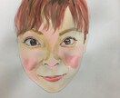 そのプレゼントに似顔絵添えます 中高6年間美術部員の実力を発揮します イメージ3
