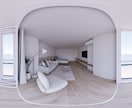 建築パノラマVR360°ラフモデルを作ります 計画初期段階やイメージの確認用のラフモデル作成。 イメージ5