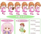 ゆるかわミニキャラ·アイコンお描きします グッズ·アイコン·配信用に使用できるゆるかわイラスト イメージ2