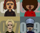 MCBの世界観で似顔絵を描きます Mutant Chill Brothersの世界観の似顔絵! イメージ4