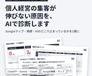 個人経営の集客が伸びない原因を、AIで診断します Googleマップ・検索・AIのどこで止まっているかを1冊に イメージ1