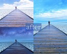 写真編集。風景.人物加工。切り抜き文字入れ致します 素敵な写真を。もっと素敵にしませんか？ イメージ4