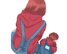 お気に入りの写真や思いでイラストにします イメージやデザインご希望に添えるよう描かせていただきます*. イメージ9