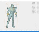 オリジナルキャラをフルカラー3Dフィギュアにします 自作キャラ・VTuber｜フルカラーファイル完成品でお届け イメージ4