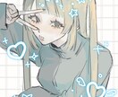 イラスト描きます SNSで使えるアイコンやプレゼント用のイラスト等描きます。 イメージ7
