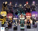 大手企業Vtuber案件多数!再現度に自信あります マイクラスキン作る系YouTuberがあなたのスキン作ります イメージ2