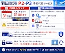 ココナラ最安羽田空港P2P3駐車場予約を代行します ココナラ最安！予約不可時、キャンセル▶︎"全額返金"致します イメージ2
