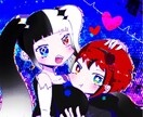 映えるアイコンを描きます SNSや配信で色彩豊かな目を引くアイコンを。 イメージ2