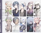 男の子アイコン/イラスト描きます Vtuber立ち絵/TRPG/配信者のイメ絵お任せあれ！ イメージ4