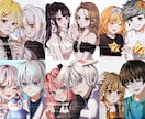 かわいいペア画・カップルイラストお描きします ✧︎コテキャシートも制作可能✧︎ イメージ4