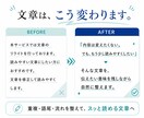あなたの文章を自然で伝わる形にリライトしますます AI文章も対応｜元の意味や雰囲気を残して丁寧に整えます イメージ4