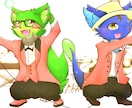 ケモノキャラクターのイラスト作成します ケモノ系のイラストを立ち絵から１枚絵まで！！ イメージ7