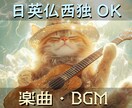 ポップス、ラップ、ダンス系楽曲など制作承ります ～歌詞は日英仏西独ネイティブにご好評、実績20までセール中～ イメージ1