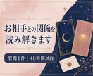 タロットでお相手との関係性を読み解きます 言葉にされない想いを、関係を見つめるヒントとして。 イメージ1