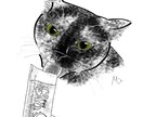 大切なペットの写真をもとに心を込めて描きます 大切なうちの子の忘れられない瞬間をイラストにしませんか？ イメージ6