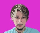 写真をドット絵にします お手持ちのお写真をもとにドット絵を制作します♪ イメージ2