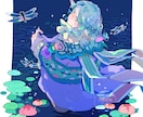 鮮やかなイラスト描きます 色彩で目を惹く、様々な構図のイラストが描けます！ イメージ3