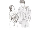 新商品◎シンプルお洒落なデッサン似顔絵描きます ワンランク上のお洒落なギフトに◎白黒でも温かみのある描き込み イメージ2