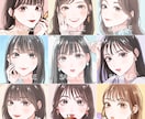 キラキラで透明感のある人物イラストを描きます SNSアイコンにおすすめ！似顔絵も大歓迎です◎ イメージ1