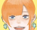 バストアップのアイコンを作成します リアル調ですがイラスト感が欲しい方に！ イメージ3