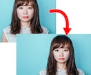 2枚1,000円:お写真のレタッチ(修正)承ります シワ・小顔・髪の毛ハネなど元芸能マネージャー視点で修正します イメージ1