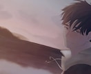イケてる厚塗り気味イラストを仕上げます アニメ調で雰囲気のある厚塗りイラストを作成致します! イメージ10