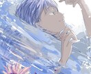 SNS用のアイコン作成致します キラキラかつシンプルな美男美女のイラスト描きます。 イメージ4