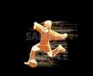 スポーツマンの彼にピッタリのクールな絵、描きます 思い出のスポーツシーンを、クールなモノクロイラストに★ イメージ4