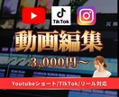 SNS用動画編集　代行します YouTubeショート　TikTok   リールお任せ下さい イメージ1