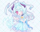 ご希望に沿ったイラストを描きます SNSや動画に！ミニキャラや可愛いイラスト描きます！ イメージ7