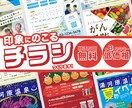 修正５回まで無料！目を惹くチラシを作成します ターゲットを明確に。伝わるデザインで集客に繋げます！ イメージ1