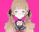 SNS用アイコン、ヘッダーお描きします 普通等身～ミニキャラOKあなただけのオリジナルをお届けします イメージ5