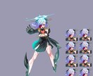 TRPG用立ち絵を描きます あなただけのオリジナルの立ち絵 イメージ2