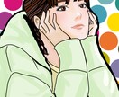 似顔絵描きます ちょっとレトロでポップな似顔絵いかがでしょうか？ イメージ1