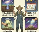宇宙直伝！人生の畑を豊かにする銀河の作付け鑑定ます 〜UFOが教える、魂の土作りと運勢の種まき〜 イメージ3