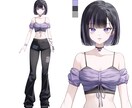 Live2D illust パーツ分けます オリジナルのキャラクターをより魅力的に/デザインも可能です! イメージ4