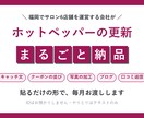 ホットペッパーの更新を毎月まるごと納品します キャッチ文・写真・ブログ・口コミ返信を貼るだけの形で毎月 イメージ1
