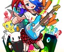 幅広い用途でイラスト描きます 挿絵、アイコン、似顔絵、キャラデザ、ポスターなんでもどうぞ！ イメージ1